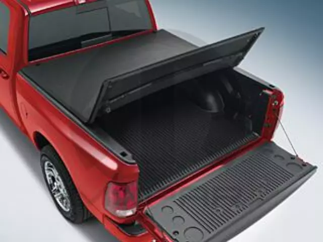 82211273AF - : Soft Tri-Fold Tonneau Cover - 6.4 Conventional Bed for Mopar Image
