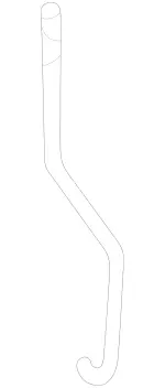 2037330039 - Body: Lock Rod for Mercedes-Benz Image