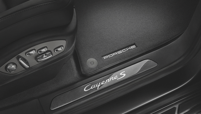 95804480040 - Exterior: 2016-2017 Porsche Cayenne - Door Entry Guards In Carbon for Porsche: Cayenne Image