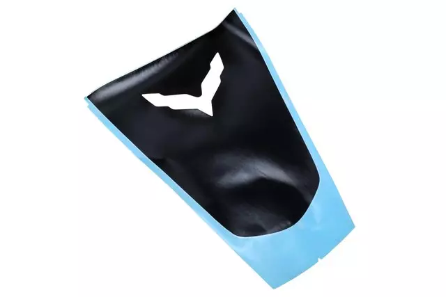 84136163 - : Black Folding Top Stowage Compartment Panel Decal for Chevrolet: Corvette Image