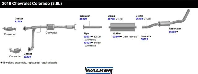 31638 - Gaskets: Exhaust Pipe Flange Gasket for Walker Exhaust Image
