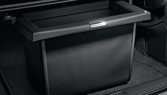 2056800405 - Load Compartment/Trunk Equipment: Easy-Pack Boot Box - Black / Plastic for Mercedes-Benz: C300, C350e, C400, C43 AMG, C450 AMG, C63 AMG, C63 AMG S, E300, E450, E53 AMG, E63 AMG S Image