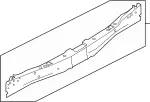 G91104GA0A - Body: Rear Body Panel for Infiniti Image