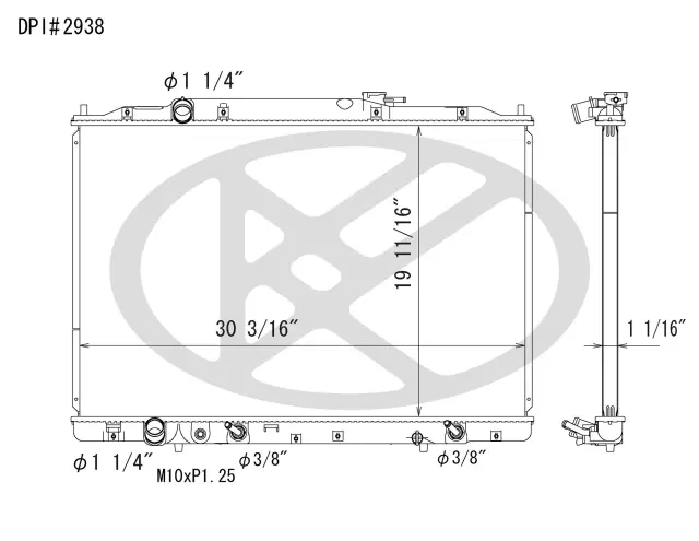 A2938 - : Koyorad Radiator for Koyo Image