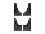 110096120096 - : Black MudFlap No-Drill DigitalFit® MudFlap Kit for WeatherTech Image
