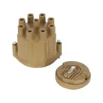 8120ACC - : ACCEL Distributor Cap &amp; Rotor Kit - Female Socket Style - Tan for ACCEL Image