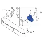 ML3Z9E731G - Body: Distance Sensor for Ford: F-150, F-150 Lightning Image