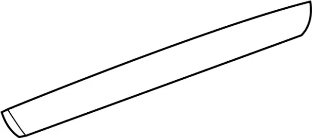 908163JA0A - Body: Upper Molding for INFINITI: JX35, QX60 Image