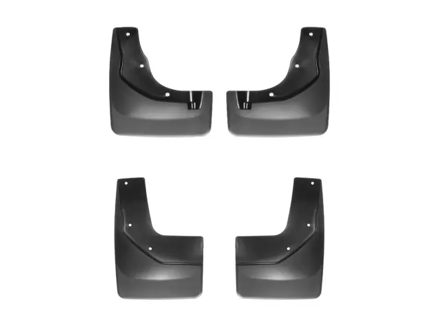 110040120040 - Accessories: Black MudFlap No-Drill DigitalFit® MudFlap Kit for WeatherTech Image