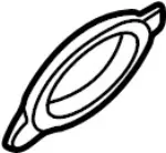 172416P000 - : Filler Pipe Retainer for Infiniti Image