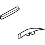 6F2Z1755182AAA - Body: Cap for Ford: Freestar | Mercury: Monterey Image