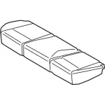 KB3Z2663804DA - Body: Cushion Cover for Ford: Ranger Image