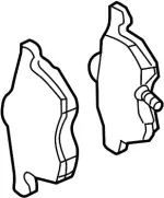 D10601NC0A - : Disc Brake Pad Set for Infiniti Image