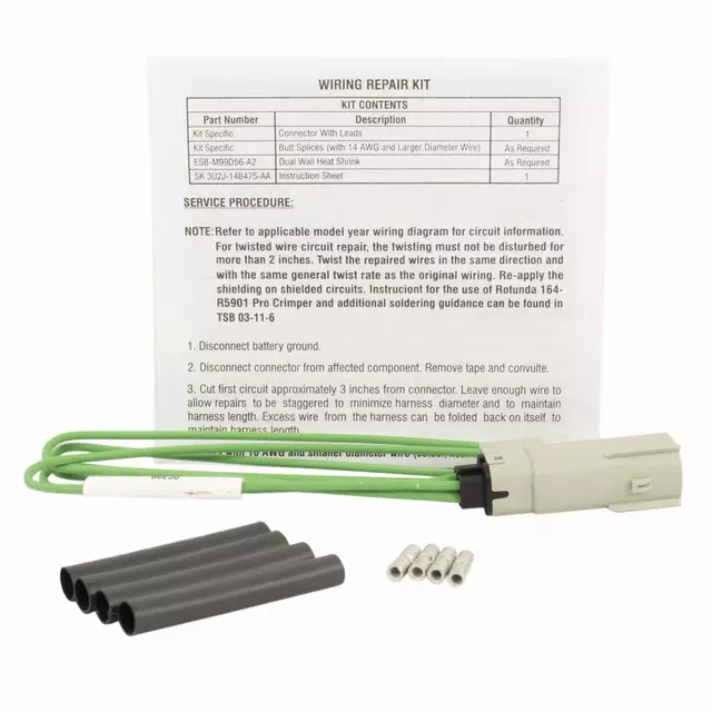 FU2Z14S411AHB - : Wire Assembly for Ford Image