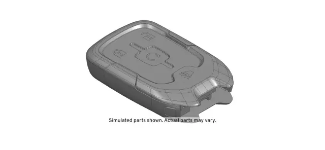 13533423 - : Remote Control Door Lock and Theft Deterrent Transmitter for GM Image