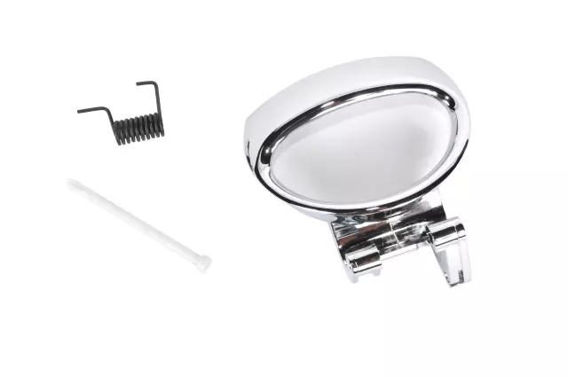 Chrome Interior Driver Side Door Handle with Spring and Pin - GM (19299614)