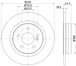355119422 - : Disc Brake Rotor for Hella Pagid Image
