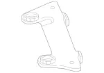 4635051200 - Cooling System: Radiator Bracket for Mercedes-Benz Image