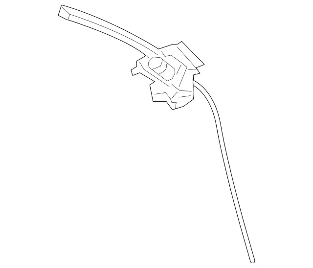 2138152900 - Trim and Lining: Guide Rail for Mercedes-Benz Image