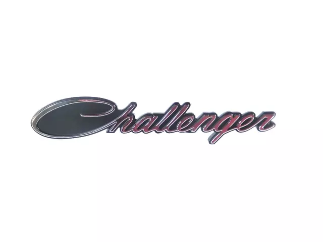 68214446AA - Exterior Ornamentation: Challenger Nameplate for Mopar Image image