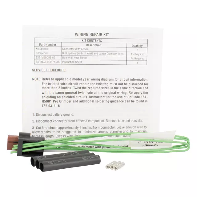HU2Z14S411JA - : Wire Assembly for Ford Image