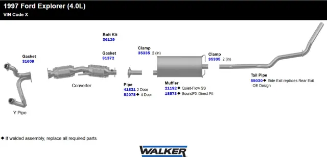 31372 - Gaskets: Exhaust Pipe Flange Gasket for Walker Exhaust Image