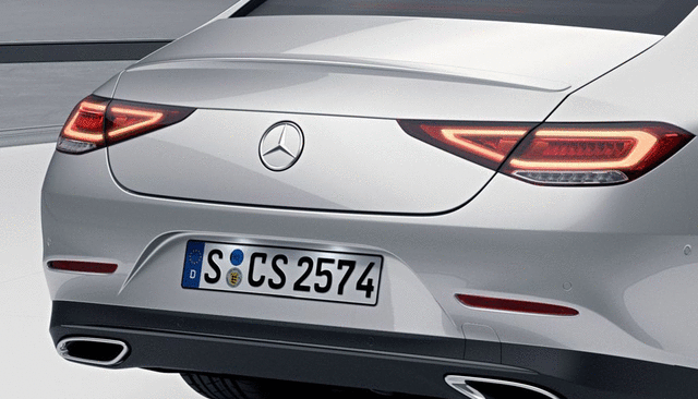 2577930000 - Exterior: Rear Spoiler - Primed for Mercedes-Benz Image