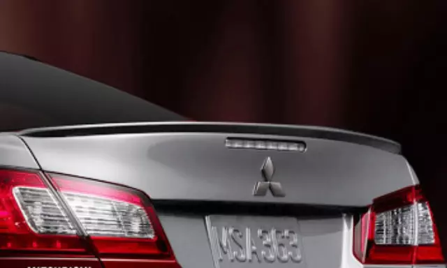 MZ314081 - : Rear Lip Spoiler - Quick Silver for Mitsubishi: Galant Image