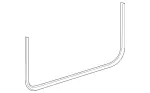 21769700001B57 - Body: Weather-strip On Body for Mercedes-Benz Image