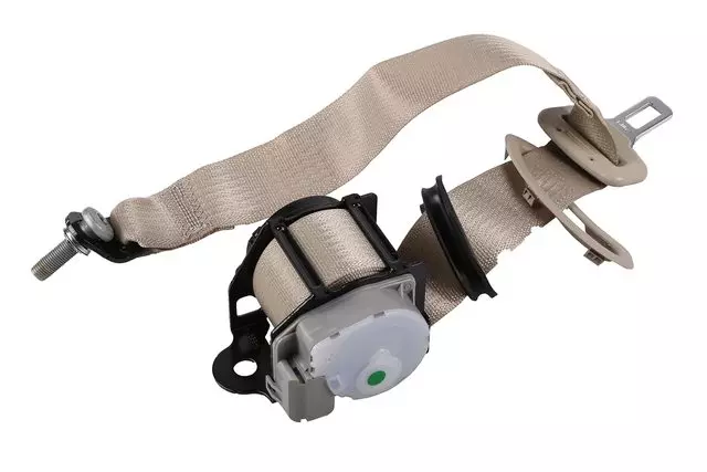 19303921 - : Light Neutral Rear Driver Side Seat Belt with Retractor for GM Image