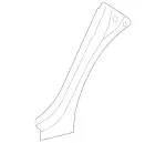 1646300513 - Side Panels: Pillar for Mercedes-Benz Image