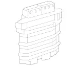 2569003100 - Electrical Equipment and Instruments: Control Unit for Mercedes-Benz Image