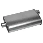 18161 - : SoundFX Universal Universal Exhaust Muffler 2.5" Inlet (ID) 2.25" Outlet (ID) for Walker Exhaust Image