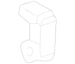 4637230803 - Front Doors: Lock Wedge for Mercedes-Benz Image