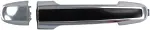 82272 - : Exterior Door Handle Front Right , Rear Left, Rear Right Chrome, Black Insert for Dorman Image