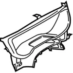 DS7Z54044D70AC - : Cluster Bezel for Ford: Fusion Image