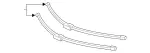 4638200407 - : Parts Kit, Wiper Blade for Mercedes-Benz Image