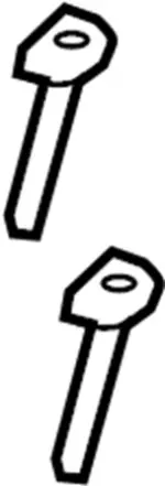 876021CC2C - Body: Headrest Guide for INFINITI: FX35, FX37, FX50, QX70 Image