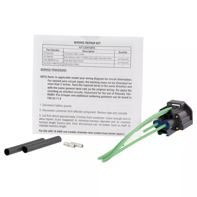 Wire Assembly - Ford (3U2Z-14S411-EUAD)
