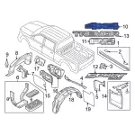 NL3Z9925622A - Body: Decal for Ford Image