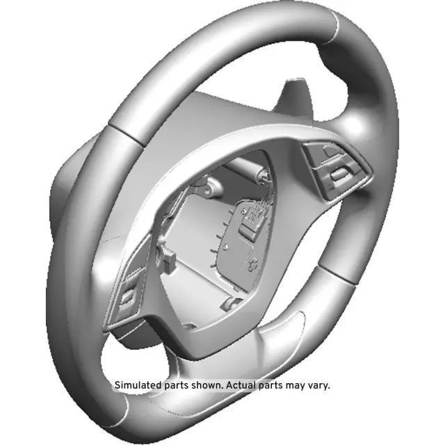 84198770 - : Jet Black Steering Wheel for Chevrolet: Corvette Image