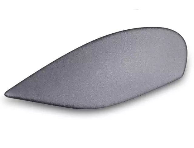 Trim in black leatherette, front left, for center console for Porsche 986 and 996 (1998 to 2000) - Porsche (996-552-087-05-A18)