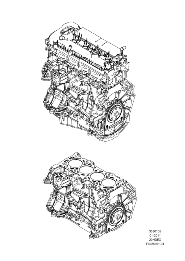 FM5Z6006J - Engine: Engine for Ford Image