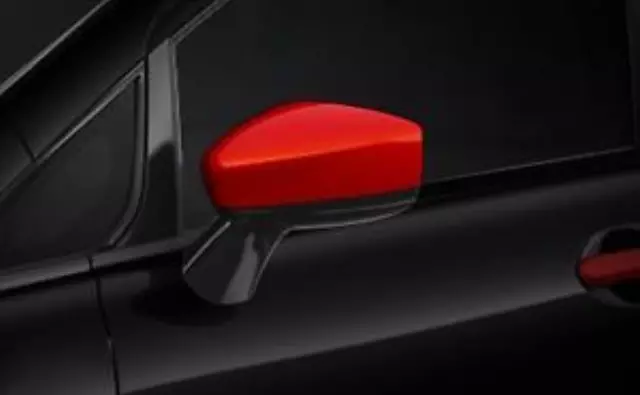 Side Mirror Caps Without Turn Signal - Red - Nissan (999L2-441RD)