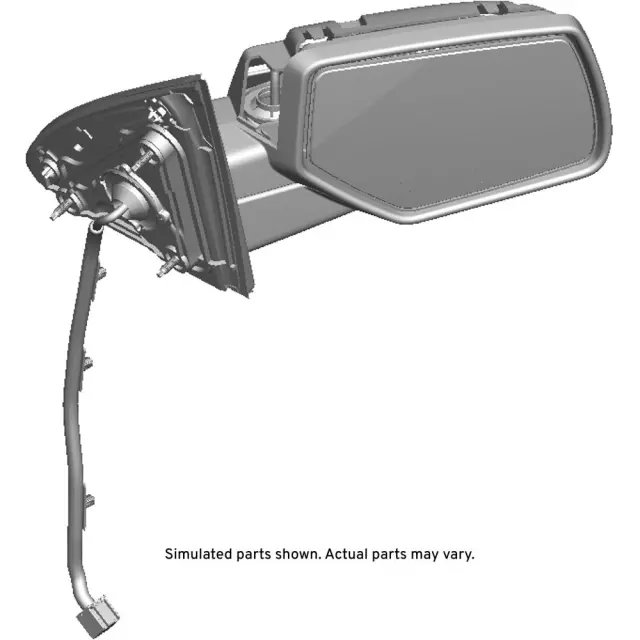84347490 - : Mirror Assembly for Chevrolet: Suburban, Tahoe | GMC: Yukon, Yukon XL Image