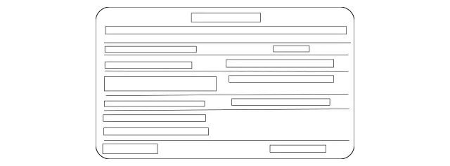 1572210101 - Tools and Accessories: Information Label for Mercedes-Benz: CLS63 AMG, E63 AMG Image image