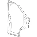 EK4Z61278A96E - Body: Aperture Panel for Ford: E-Transit, Transit-150, Transit-250, Transit-350, Transit-350 HD Image