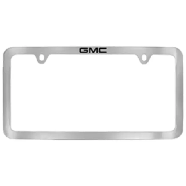 19368090 - Exterior: License Plate Frame for GMC: Acadia, Acadia Limited, Savana 1500, Savana 2500, Savana 3500, Savana 4500, Sierra 1500, Sierra 1500 Limited, Sierra 2500 HD, Sierra 3500 HD, Terrain, Yukon, Yukon XL, Yukon XL 1500 Image