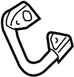 92479AR210 - : Suction Pipe for INFINITI: M45, Q45 Image