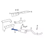 3C3Z6K854A - : 2003-2007 Ford - Inlet Pipe for Ford: E-350 Club Wagon, E-350 Super Duty, E-450 Super Duty, Excursion, F-250 Super Duty, F-350 Super Duty, F-450 Super Duty, F-550 Super Duty Image
